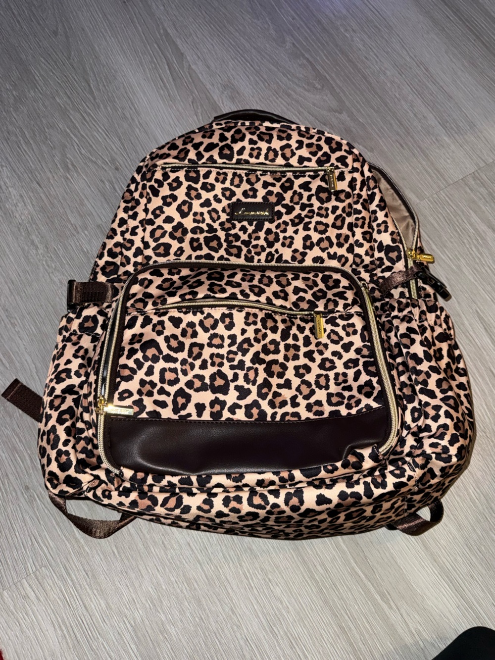 Leopard Print Women’s Backpack